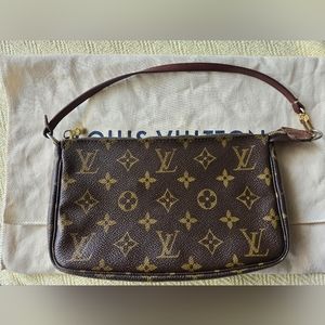 Louis Vuitton Pochette Accessories Monogram Canvas - Old Model